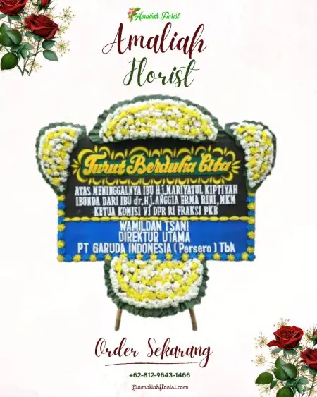 Papan Bunga Duka Kampung Bali